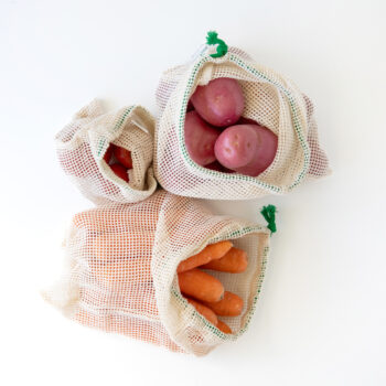 Certified Organic Produce Bag EXTRA SMALL - MESH Single