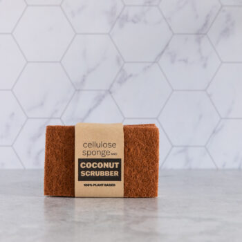 Cellulose Sponge & Coconut Scrubber - 3 Pack